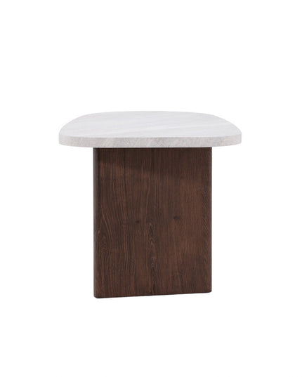 Grönvik sivupöytä 70x45 cm - mokka / betoninvärinen