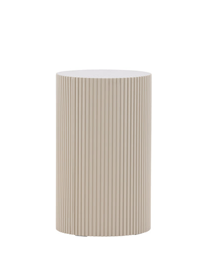 Lenox Side Table ⌀30.5 - Beige