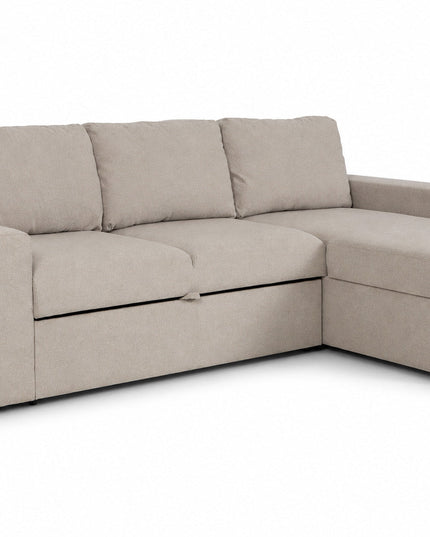 Aava vuodedivaaani Beige - pussijousitettu - KalusteDuo_Huonekaluliike_vuodedivaani