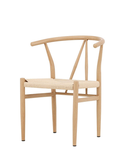 Alfons ruokatuoli - luonnonvärinen / beige köysi - KalusteDuo_Huonekaluliike_Tuoli