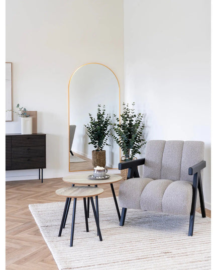 Arco Kaaripeili 90x180 cm messinki - KalusteDuo_Huonekaluliike_Peili