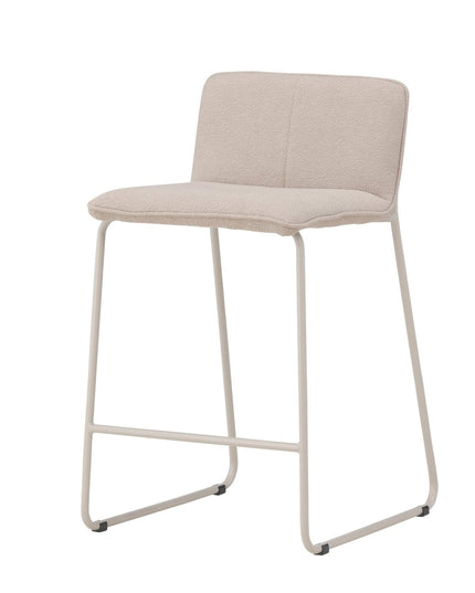 Bisbee baarituoli 2 kpl - beige/ beige bouclé - KalusteDuo_Huonekaluliike_Tuoli