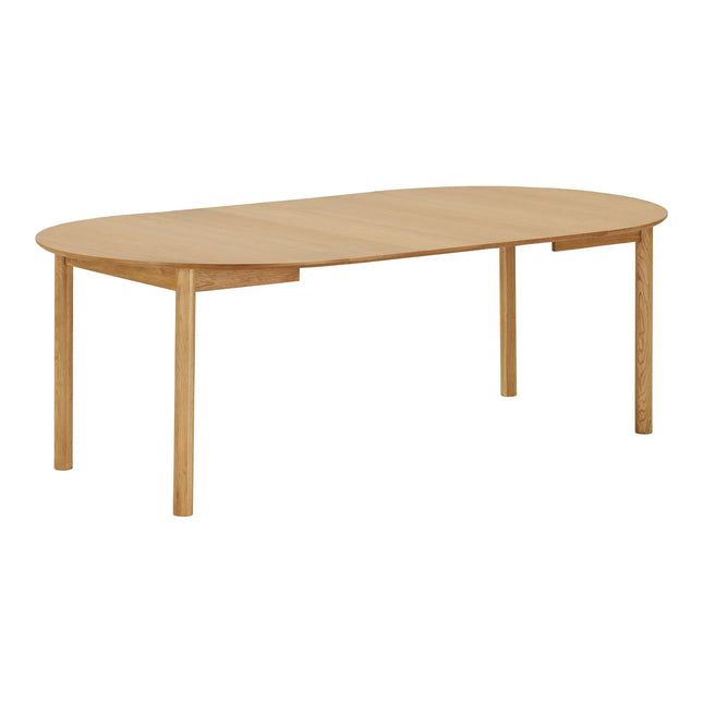 Bundaberg jatkettava ruokapöytä - tammi Ø120x120-170-220 cm - KalusteDuo_Huonekaluliike_Ruokapöytä