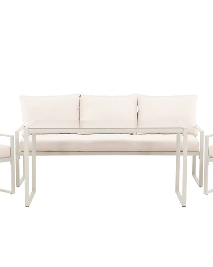 Catania sohvaryhmä - beige/beige - KalusteDuo_Huonekaluliike_Oleskeluryhmä ulkokäyttöön
