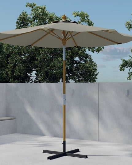 Cerox aurinkovarjo 270 cm - beige - KalusteDuo_Huonekaluliike_Aurinkovarjo