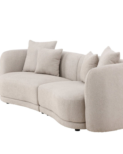 Cielo 3-istuttava sohva - beige bouclé - KalusteDuo_Huonekaluliike_Sohva