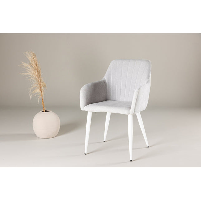 Comfort ruokatuoli 2 kpl - vaaleanharmaa / FSC 100% - KalusteDuo_Huonekaluliike_Tuoli