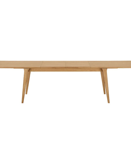 Darwin ruokapöytä tammi - 100×240–290–340 cm - KalusteDuo_Huonekaluliike_Ruokapöytä