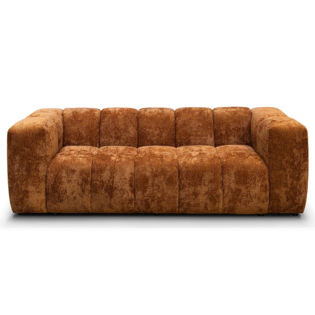 Duffy 3‑istuttava sohva - beige tai valkoinen teddy kangas - KalusteDuo_Huonekaluliike_3 istuttava sohva
