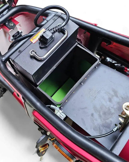 Ego Evo2 punainen sähköskootteri 1000w 30AH - KalusteDuo_Huonekaluliike_sähköskootteri