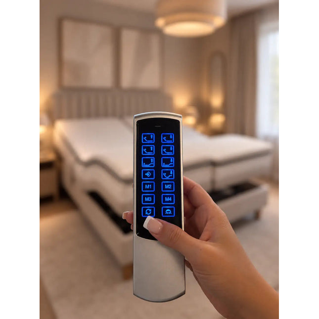 Ergo Memory säätösänky – memory foam - kaikki koot - petauspatjan ja päädyn kanssa - KalusteDuo_Huonekaluliike_Moottorisänky