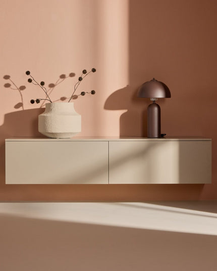 Frihamn laatikosto 160x35 - beige - KalusteDuo_Huonekaluliike_Säilytyskaluste