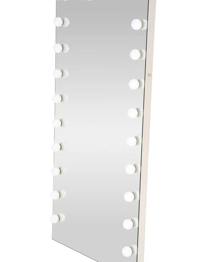 GlowBuddy seisova peili 170x87 cm — hopea, LED - valaistus - KalusteDuo_Huonekaluliike_Peili