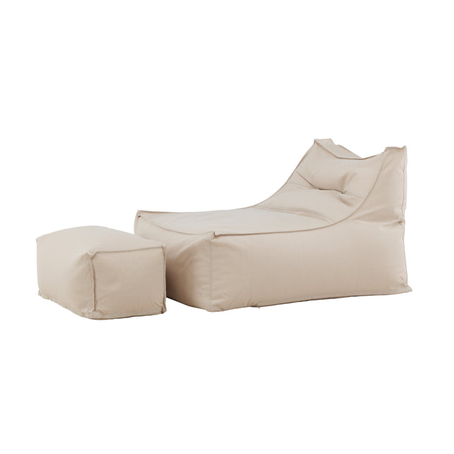 Redang säkkituoli rahilla - beige
