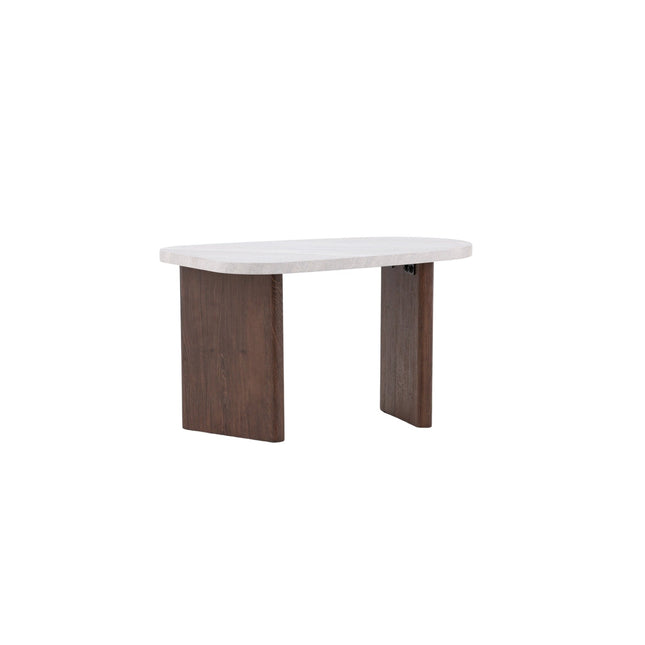 Grönvik sivupöytä 70x45 cm - mokka / betoninvärinen - KalusteDuo_Huonekaluliike_Pöytä