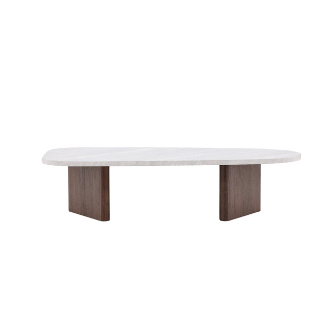 Grönvik sohvapöytä 130x65 cm - mokka / betoninvärinen - KalusteDuo_Huonekaluliike_Pöytä