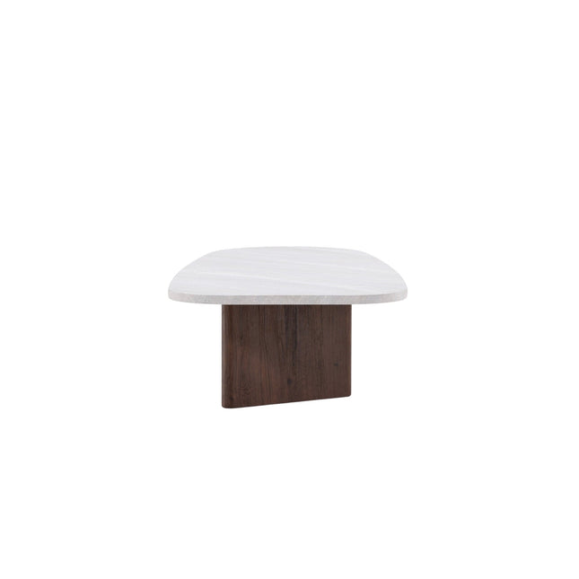 Grönvik sohvapöytä 130x65 cm - mokka / betoninvärinen - KalusteDuo_Huonekaluliike_Pöytä