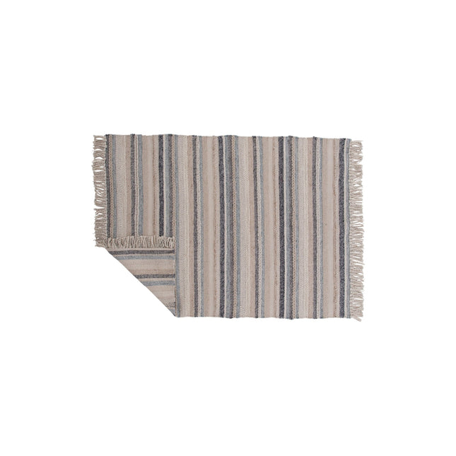 Gudha villamatto - 170*240 - beige / sininen - KalusteDuo_Huonekaluliike_Matto