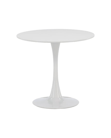 Hamden ruokapöytä ø80cm - valkoinen MDF - KalusteDuo_Huonekaluliike_Ruokapöytä
