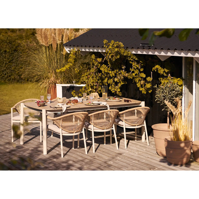 House Nordic Abela ‑ulkoruokapöytä 100×200 cm - KalusteDuo_Huonekaluliike_Ruokapöytä ulkokäyttöön
