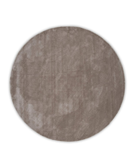 Indra viskoosimatto - ø200cm - beige - KalusteDuo_Huonekaluliike_Matto