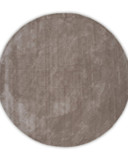 Indra viskoosimatto - ø200cm - beige - KalusteDuo_Huonekaluliike_Matto