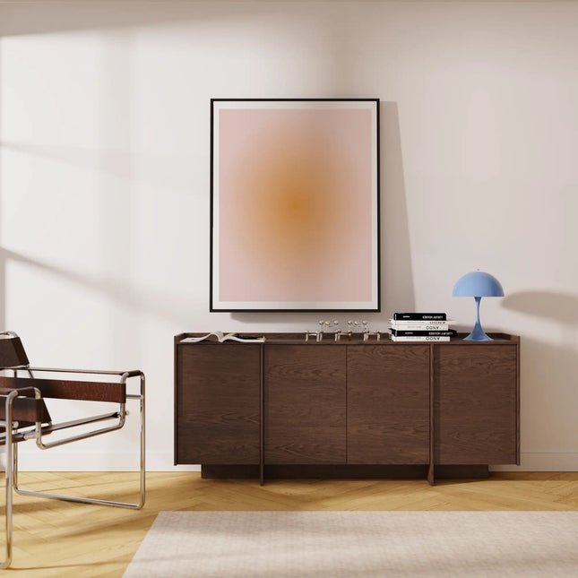 Japandi Senkki 200 cm— Pähkinä - KalusteDuo_Huonekaluliike_Senkki