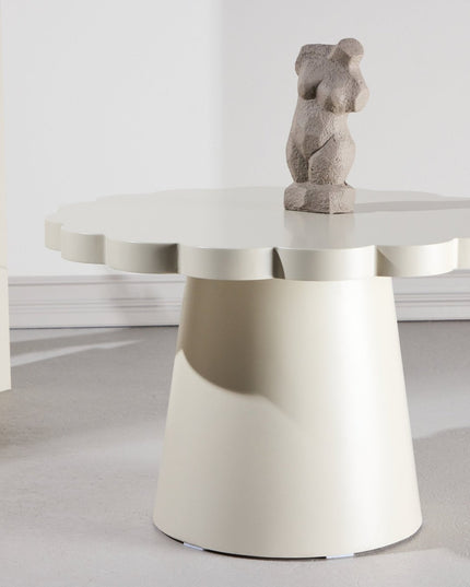 Krull sohvapöytä φ70x45 cm - MDF beige - KalusteDuo_Huonekaluliike_Pöytä
