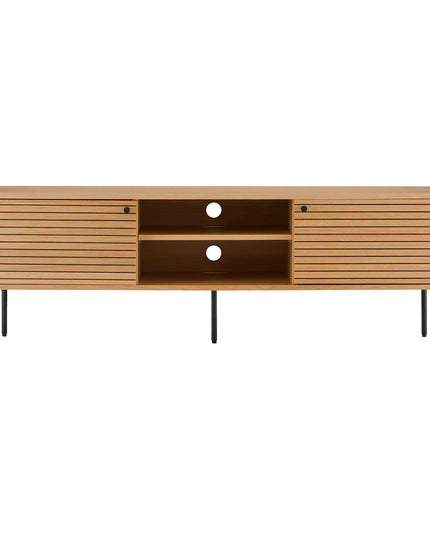 Kyoto TV - taso, 150x40x50cm, tammi/tammiviilu - KalusteDuo_Huonekaluliike_TV - taso