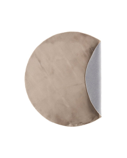 Leni 100 % polyesteri - ø200 - Pyöreä-Beige - KalusteDuo_Huonekaluliike_Matto