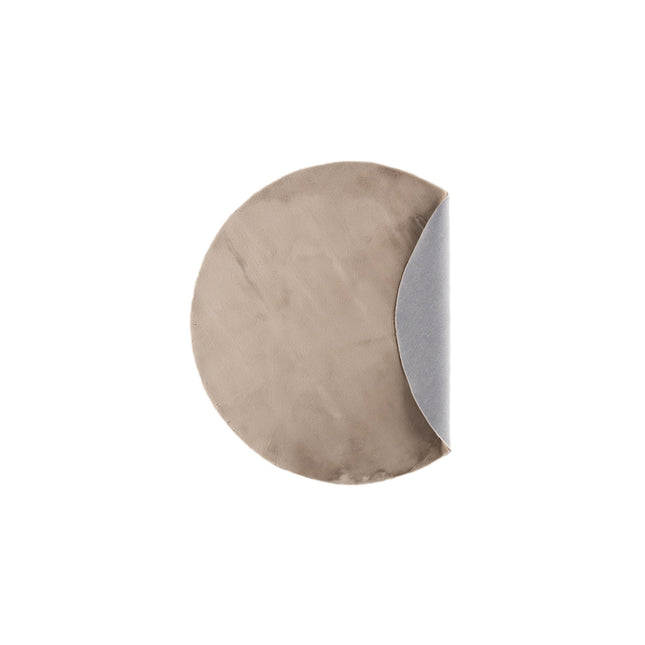 Leni 100 % polyesteri - ø200 - Pyöreä-Beige - KalusteDuo_Huonekaluliike_Matto