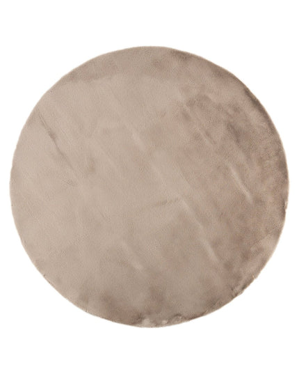 Leni 100 % polyesteri - ø200 - Pyöreä-Beige - KalusteDuo_Huonekaluliike_Matto