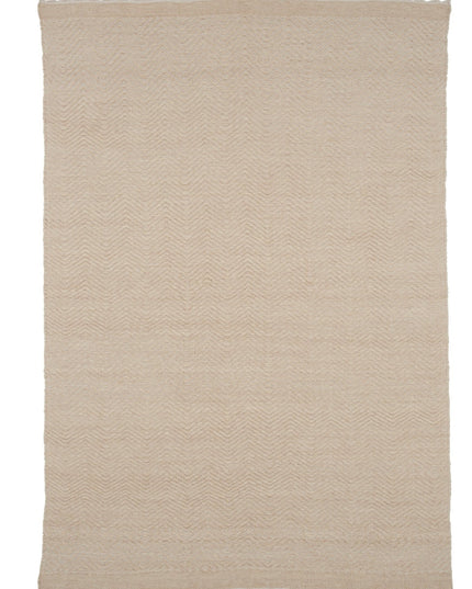Loke villa/puuvillasekoite - 300*200 - Suorakaide-Valkoinen/Beige - KalusteDuo_Huonekaluliike_Matto