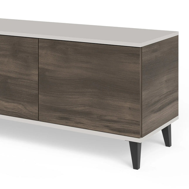 Lumo TV‑taso 200 cm – pähkinä/cashmere - #KalusteDuo_#Huonekaluliike_TV-taso
