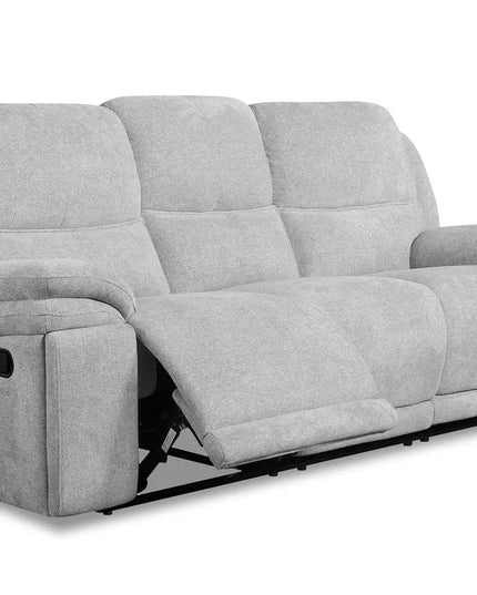 Madeira 3‑istuttava recliner‑sohva – harmaa - KalusteDuo_Huonekaluliike_recliner sohva