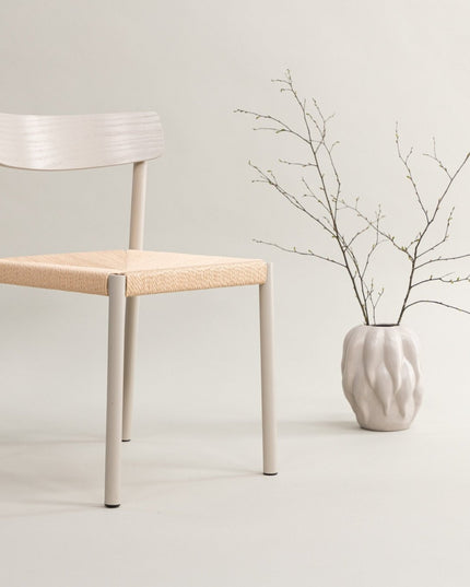 Malmön ruokatuoli - Greige / Beige köysi - KalusteDuo_Huonekaluliike_Tuoli