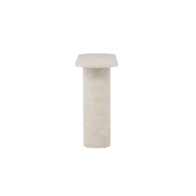 Narvik sivupöytä 80x120x40 cm - beige marmorinvärinen - KalusteDuo_Huonekaluliike_Pöytä