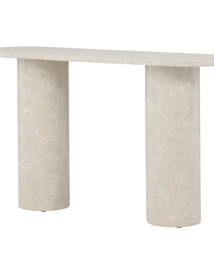 Narvik sivupöytä 80x120x40 cm - beige marmorinvärinen - KalusteDuo_Huonekaluliike_Pöytä
