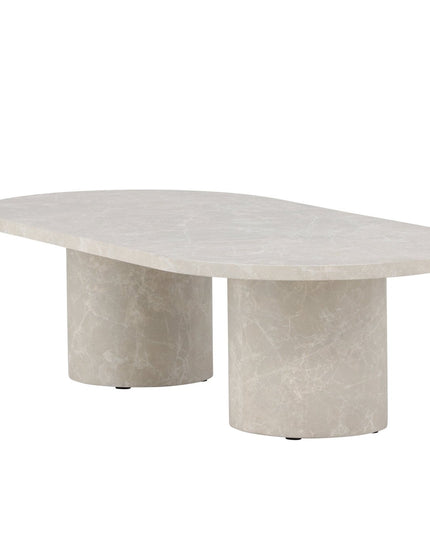 Narvik sohvapöytä 32x120x60 cm - beige marmorinvärinen - KalusteDuo_Huonekaluliike_Pöytä