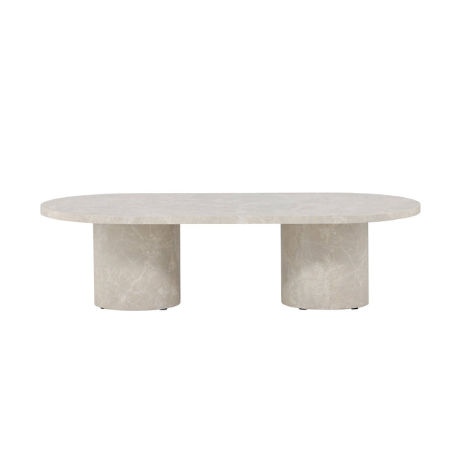 Narvik sohvapöytä 32x120x60 cm - beige marmorinvärinen - KalusteDuo_Huonekaluliike_Pöytä