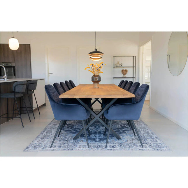 Nordic Wood Ruokapöytä Massiivitammi 300x100 cm - KalusteDuo_Huonekaluliike_Ruokapöytä
