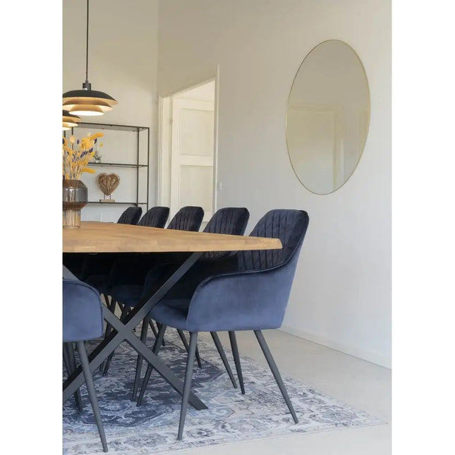 Nordic Wood Ruokapöytä Massiivitammi 300x100 cm - KalusteDuo_Huonekaluliike_Ruokapöytä
