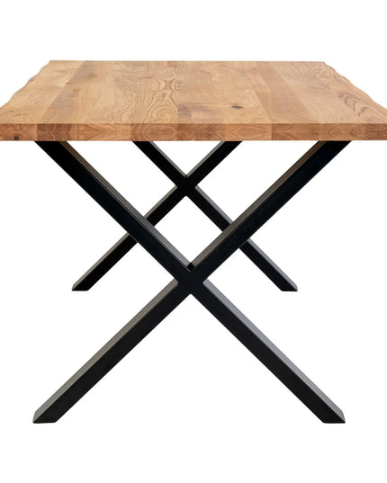 Nordic Wood Ruokapöytä Massiivitammi 300x100 cm - KalusteDuo_Huonekaluliike_Ruokapöytä