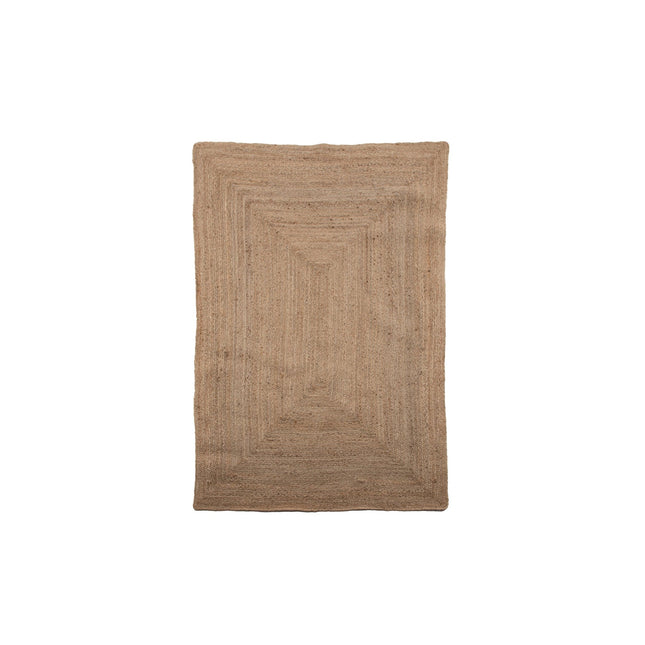 Oliver 100% juutti - 300*200 - Suorakaide-Luonnonvärinen tumma - KalusteDuo_Huonekaluliike_Matto