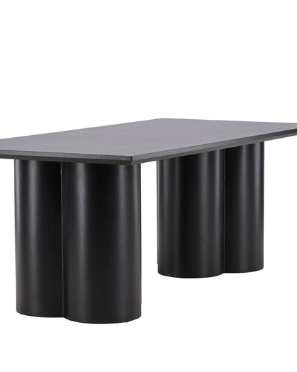Olivia ruokapöytä 100x210 cm - Musta - KalusteDuo_Huonekaluliike_Ruokapöytä
