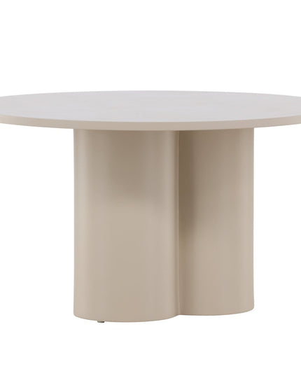 Olivia sohvapöytä ⌀80x45 cm - Beige - KalusteDuo_Huonekaluliike_Pöytä