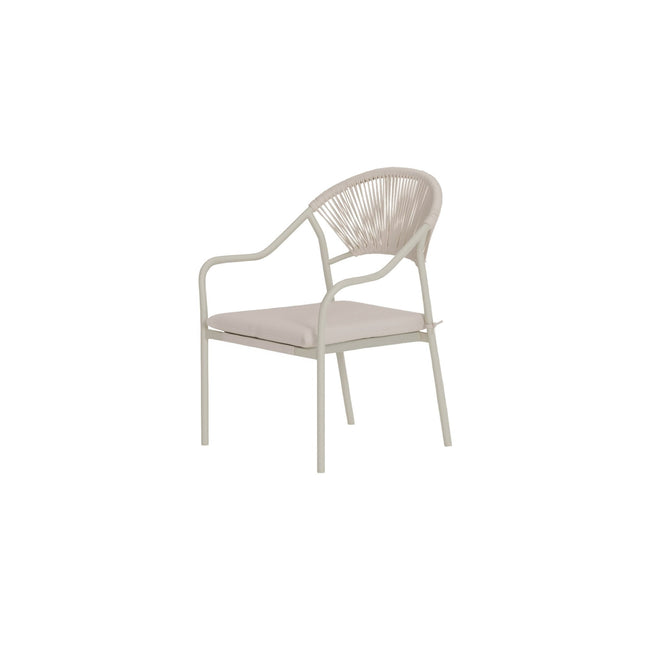 Paros ruokatuoli - beige / beige - KalusteDuo_Huonekaluliike_Tuoli ulkokäyttöön