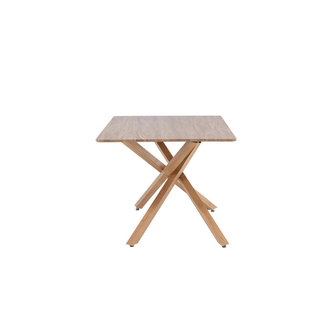 Piazza ruokapöytä 90x180 cm - mokka - KalusteDuo_Huonekaluliike_Ruokapöytä