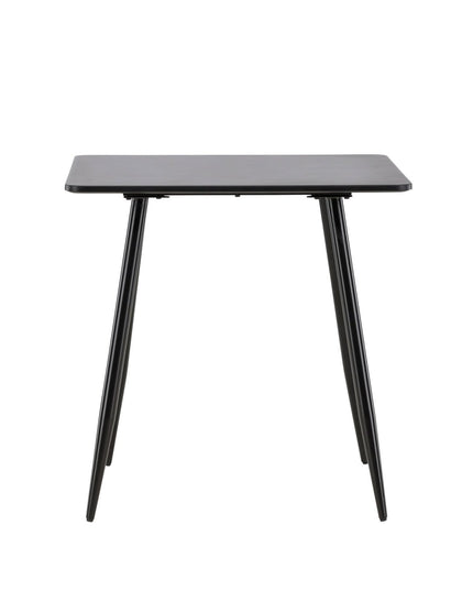 Polar ruokapöytä 75x75 cm - musta - #KalusteDuo_#Huonekaluliike_Ruokapöytä