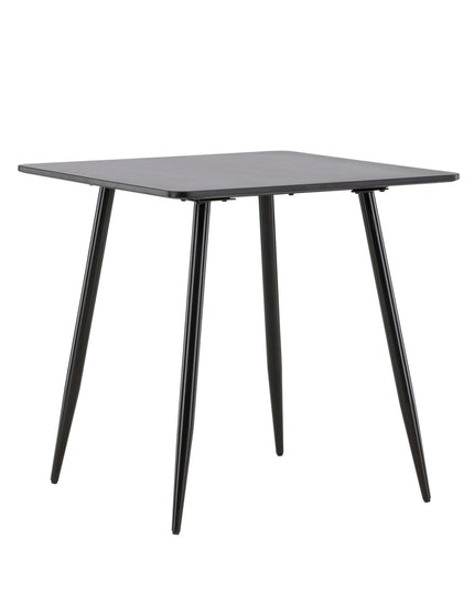 Polar ruokapöytä 75x75 cm - musta - #KalusteDuo_#Huonekaluliike_Ruokapöytä